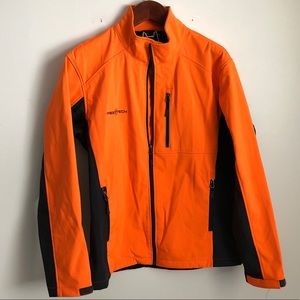 free tech jacket orange